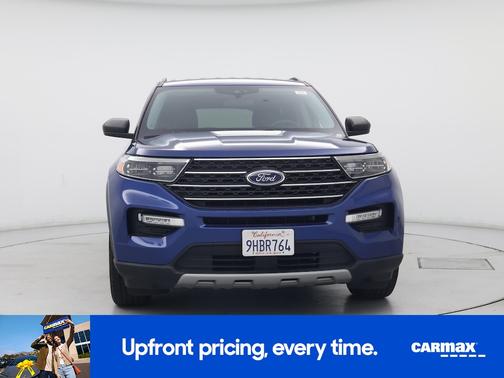 Blue 2023 Ford Explorer XLT