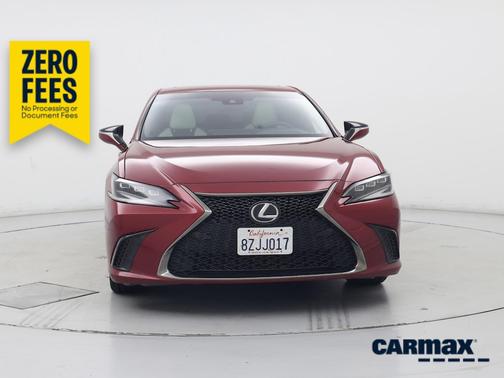 Red 2022 Lexus ES 350 F-Sport