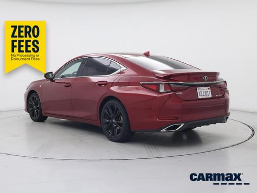 Red 2022 Lexus ES 350 F-Sport