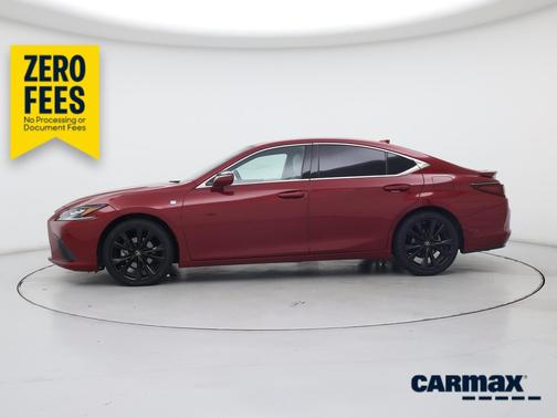 Red 2022 Lexus ES 350 F-Sport