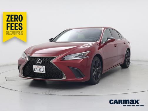 Red 2022 Lexus ES 350 F-Sport