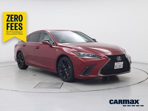 Red 2022 Lexus ES 350 F-Sport