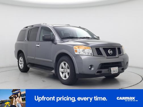 Silver 2015 Nissan Armada SV