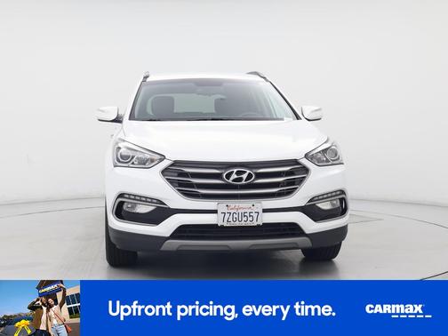 White 2017 Hyundai Santa Fe Sport