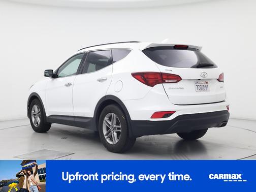 White 2017 Hyundai Santa Fe Sport