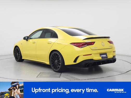 Yellow 2021 Mercedes-Benz AMG CLA 35