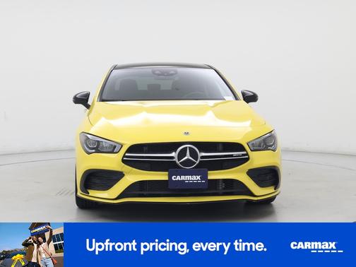 Yellow 2021 Mercedes-Benz AMG CLA 35