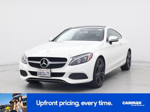 White 2017 Mercedes-Benz C-Class