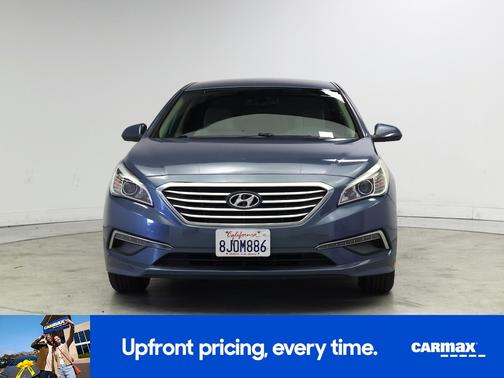 Blue 2015 Hyundai SONATA SE