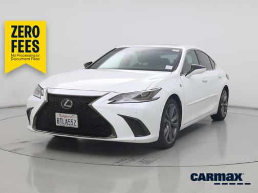 White 2021 Lexus ES 350 F-Sport