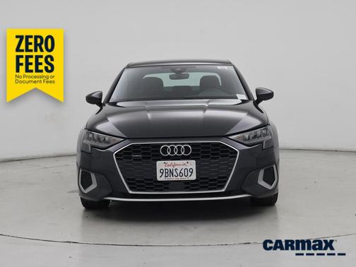 Gray 2022 Audi A3 Premium