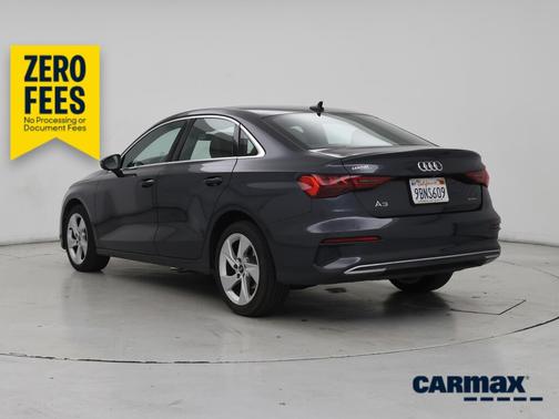 Gray 2022 Audi A3 Premium