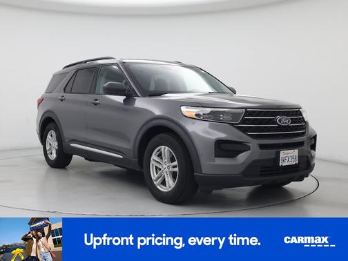 Gray 2021 Ford Explorer XLT