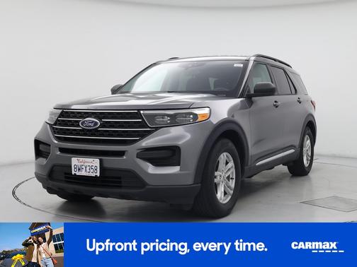 Gray 2021 Ford Explorer XLT