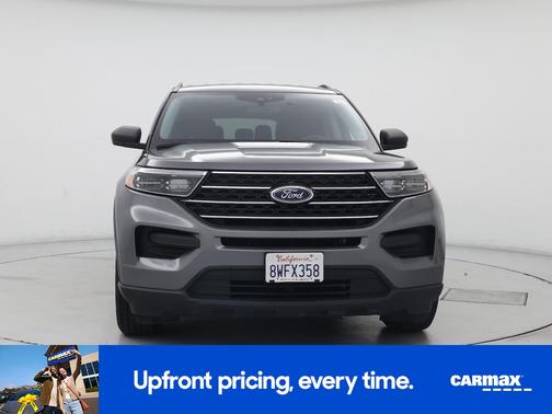 Gray 2021 Ford Explorer XLT