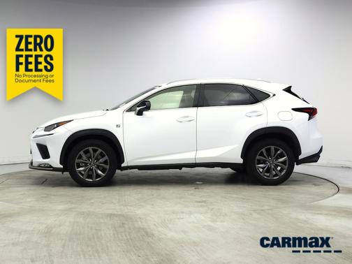 White 2021 Lexus NX 300 F-Sport