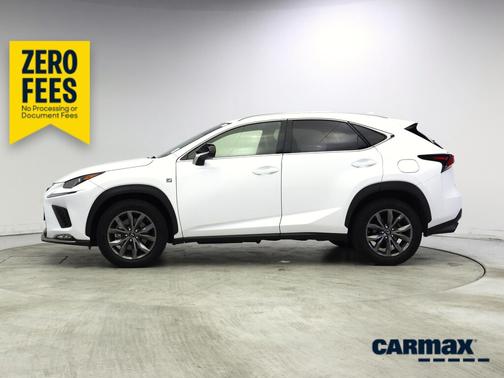 White 2021 Lexus NX 300 F-Sport
