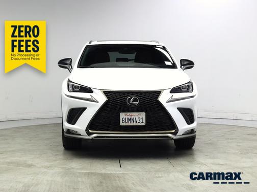 White 2021 Lexus NX 300 F-Sport
