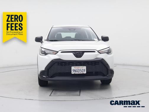 White 2024 Toyota Corolla Cross Hybrid S