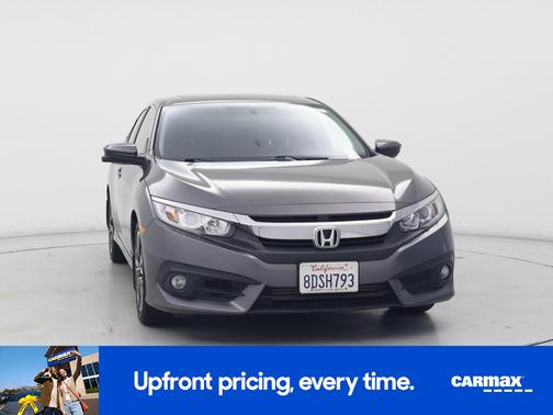 Gray 2018 Honda Civic EX-T