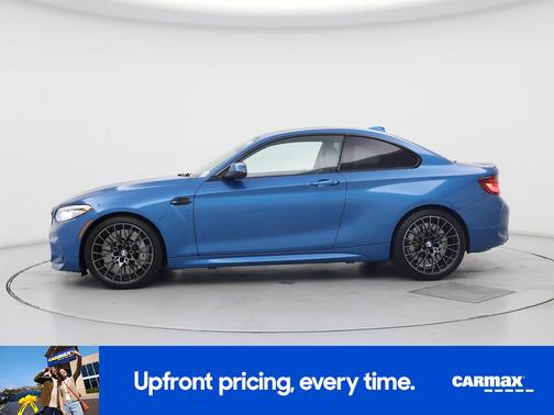 Blue 2021 BMW M2 Competition