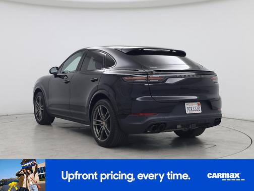 Black 2022 Porsche Cayenne Platinum Coupe