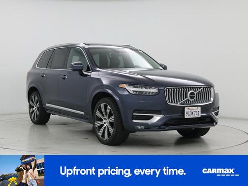 Blue 2021 Volvo XC90 T6 Inscription