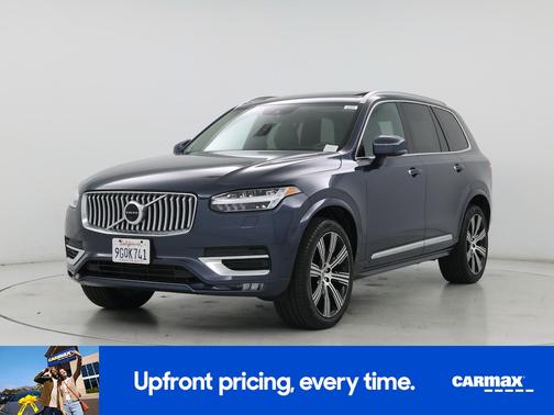 Blue 2021 Volvo XC90 T6 Inscription