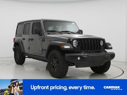 Gray 2021 Jeep Wrangler Unlimited Willys Sport
