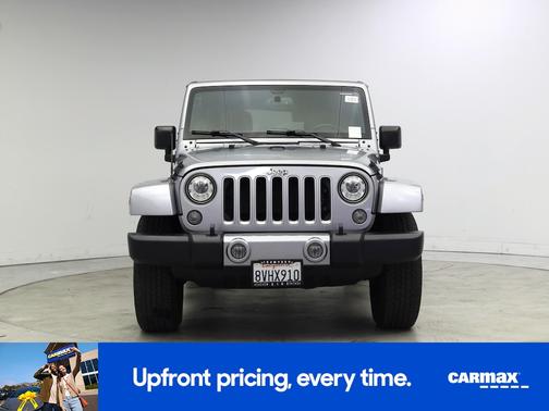 Silver 2017 Jeep Wrangler Unlimited Sahara