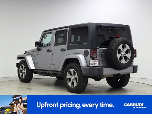 Silver 2017 Jeep Wrangler Unlimited Sahara