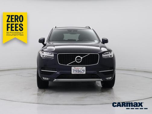 Blue 2017 Volvo XC90 T6 Momentum