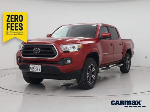 Red 2021 Toyota Tacoma SR5
