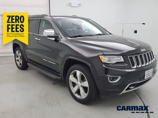 Black 2015 Jeep Grand Cherokee Overland