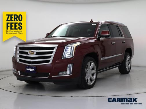 Red 2017 Cadillac Escalade Premium Luxury