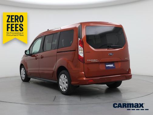 Orange 2022 Ford Transit Connect XLT