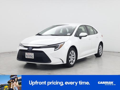White 2025 Toyota Corolla Hybrid LE