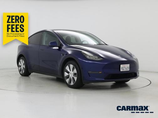 Blue 2023 Tesla Model Y Long Range