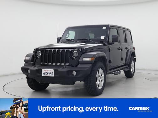 Black 2022 Jeep Wrangler Unlimited Sport S