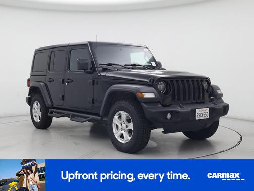 Black 2022 Jeep Wrangler Unlimited Sport S