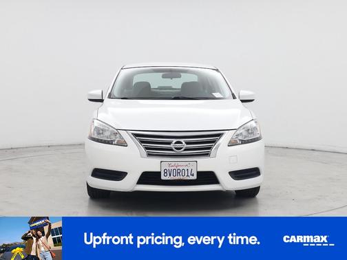 White 2015 Nissan Sentra SV