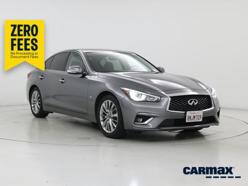 Gray 2020 INFINITI Q50 Sport
