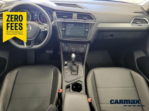 Black 2021 Volkswagen Tiguan SE