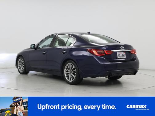 Blue 2022 INFINITI Q50 Luxe
