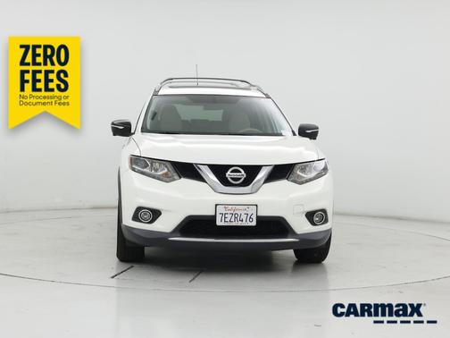 White 2014 Nissan Rogue SL