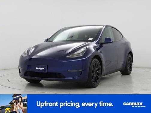 Blue 2021 Tesla Model Y Long Range