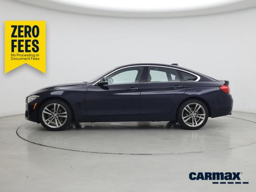Blue 2016 BMW 428 XI Gran Coupe