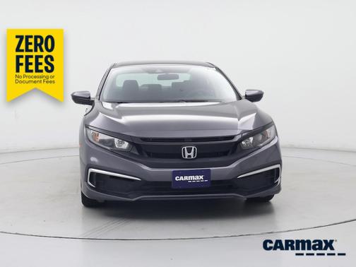 Gray 2019 Honda Civic LX