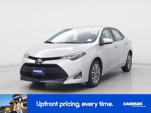 Silver 2017 Toyota Corolla XLE
