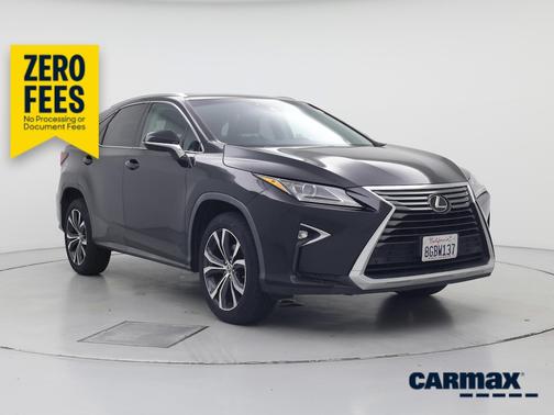 Black 2018 Lexus RX 350